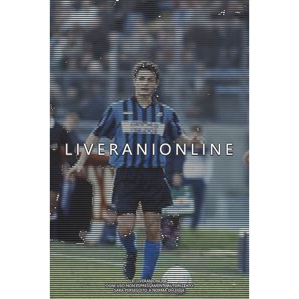 retrospettiva andrea fortunato calciatore nella foto andrea fortunato con la maglia del pisa calcio ag aldo liverani sas