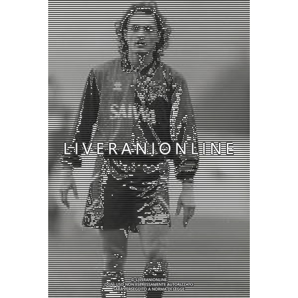 retrospettiva andrea fortunato calciatore 1992-93 nella foto andrea fortunato con la maglia del genoa calcio ag aldo liverani sas