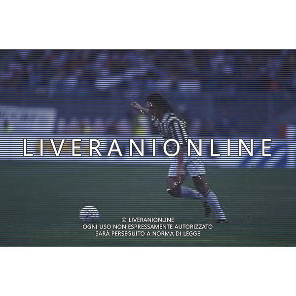 retrospettiva andrea fortunato calciatore 1993-1994 nella foto andrea fortunato con la maglia della juventus calcio ag aldo liverani sas