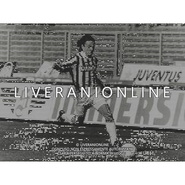 retrospettiva andrea fortunato calciatore nella foto andrea fortunato con la maglia della juventus calcio ag aldo liverani sas