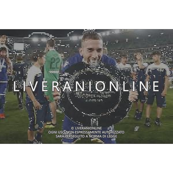 VERONA 02/06/2019 - Play off di serie BKT Hellas Verona - Cittadella. Partita di Ritorno nella foto: esultanza Antonio Di Gaudio(hellas verona) ©Claudio Zamagni/Agenzia Aldo Liverani