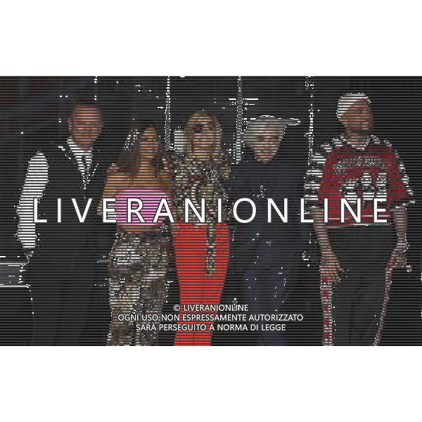 Milano ( MI ) 03/06/2019 Rai2 - Photocall Finale The Voice of Italy 2019 Nella foto: Gigi D\'Alessio, Electra Miura Lamborghini, Simona Ventura, Carlo Freccero, Morgan e Guè Pequeno PH Lauro Montagnini AG ALDO LIVERANI SAS