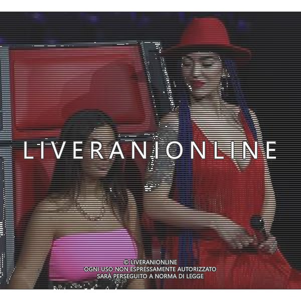 Milano ( MI ) 03/06/2019 Rai2 - Photocall inale The Voice of Italy 2019 Nella foto: Electra Miura Lamborghini e Miriam Di Crisco in arte Miriam Aya PH Lauro Montagnini AG ALDO LIVERANI SAS