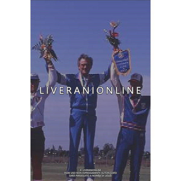 RETROSPETTIVA LUCIANO GIOVANNETTI TIRO A VOLO NELLA FOTO LUCIANO GIOVANNETTI VINCE L\'ORO ALLE OLIMPIADI DI LOS ANGELES 1984 AG ALDO LIVERANI SAS