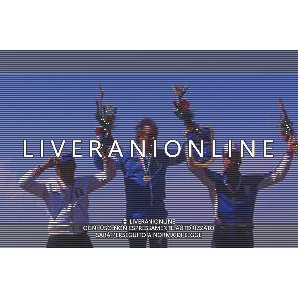 RETROSPETTIVA LUCIANO GIOVANNETTI TIRO A VOLO NELLA FOTO LUCIANO GIOVANNETTI VINCE L\'ORO ALLE OLIMPIADI DI LOS ANGELES 1984 AG ALDO LIVERANI SAS