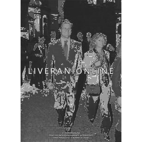 SETTEMBRE 1994 - MATRIMONIO ALESSANDRO COSTACURTA E FLORIANA LAINATI NELLA FOTO FABIO CAPELLO CON LA MOGLIE AG ALDO LIVERANI SAS