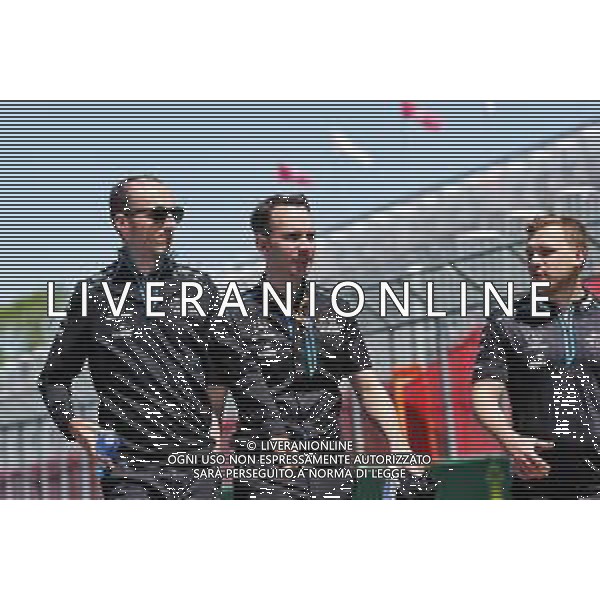 Robert Kubica (POL) Williams Racing walks the circuit with the team. 06.06.2019. Formula 1 World Championship, Rd 7, Canadian Grand Prix, Montreal, Canada, Preparation Day. /AGENZIA ALDO LIVERANI SAS - ITALY ONLY EDITORIAL USE ONLY