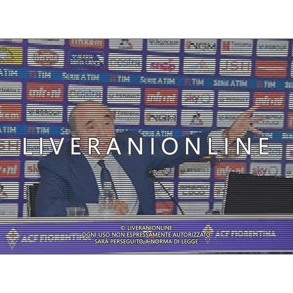 FIRENZE 07/06/2019 STADIO ARTEMIO FRANCHI NELLA FOTO CONFERENZA DI PRESENTAZIONE DEL NUOVO PROPRIETARIO DELLA ACF FIORENTINA ROCCO COMMISSO NELLA FOTO ROCCO COMMISSO BRESSAN/ALDO LIVERANI /AGENZIA ALDO LIVERANI SAS