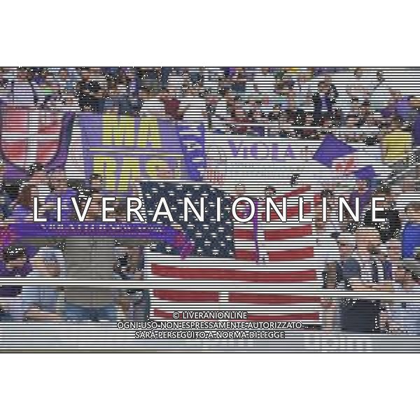 FIRENZE 07/06/2019 STADIO ARTEMIO FRANCHI NELLA FOTO CONFERENZA DI PRESENTAZIONE DEL NUOVO PROPRIETARIO DELLA ACF FIORENTINA ROCCO COMMISSO NELLA FOTO TIFOSI FIORENTINA BRESSAN/ALDO LIVERANI /AGENZIA ALDO LIVERANI SAS