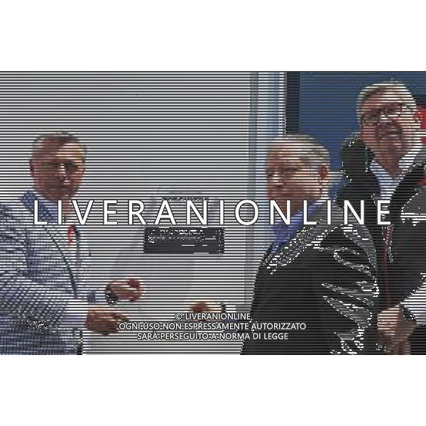 (L to R): Francois Dumontier (CDN) Promoter of the Canadian GP; Jean Todt (FRA) FIA President; and Ross Brawn (GBR) Managing Director, Motor Sports, unveil a plaque to Charlie Whiting. 08.06.2019. Formula 1 World Championship, Rd 7, Canadian Grand Prix, Montreal, Canada, Qualifying Day. AG ALDO LIVERANI SAS-ONLY ITALY