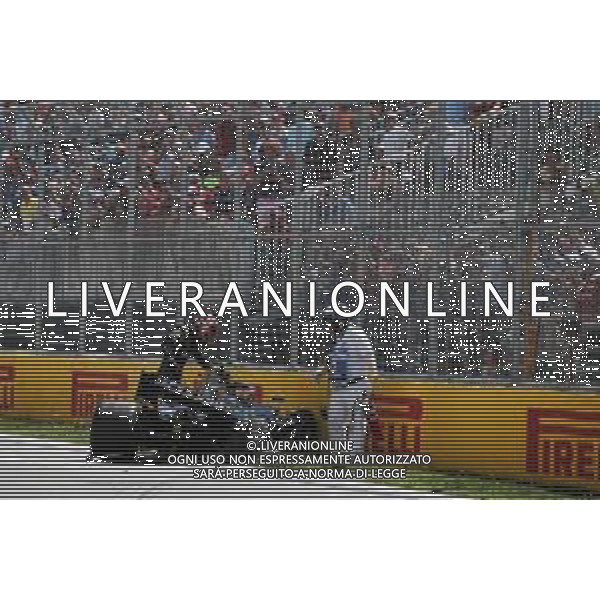 Kevin Magnussen (DEN) Haas VF-19 crashed in qualifying. 08.06.2019. Formula 1 World Championship, Rd 7, Canadian Grand Prix, Montreal, Canada, Qualifying Day. AG ALDO LIVERANI SAS-ONLY ITALY