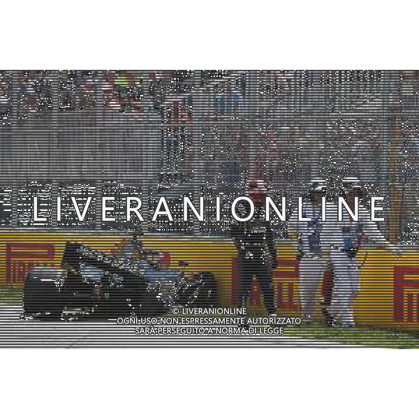 Kevin Magnussen (DEN) Haas VF-19 crashed in qualifying. 08.06.2019. Formula 1 World Championship, Rd 7, Canadian Grand Prix, Montreal, Canada, Qualifying Day. AG ALDO LIVERANI SAS-ONLY ITALY