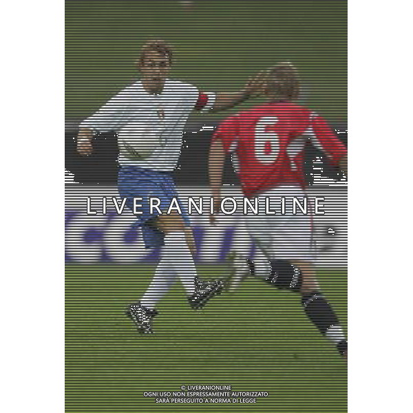 NORVEGIA-ITALIA CAMPIONATO DI QUALIFICAZIONE EUROPEI 2006 UNDER 21 NELLA FOTO DONADEL FOTO LUZZANI/AG ALDO LIVERANI 