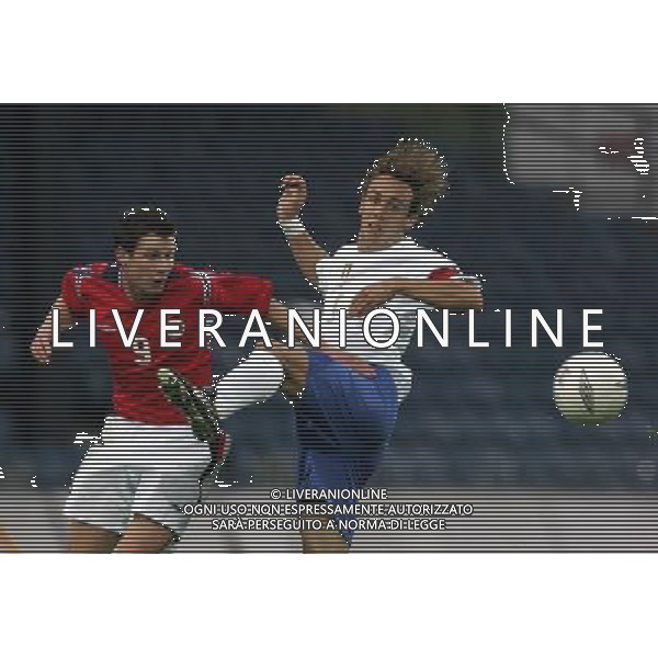 NORVEGIA-ITALIA CAMPIONATO DI QUALIFICAZIONE EUROPEI 2006 UNDER 21 NELLA FOTO DONADEL FOTO LUZZANI/AG ALDO LIVERANI 