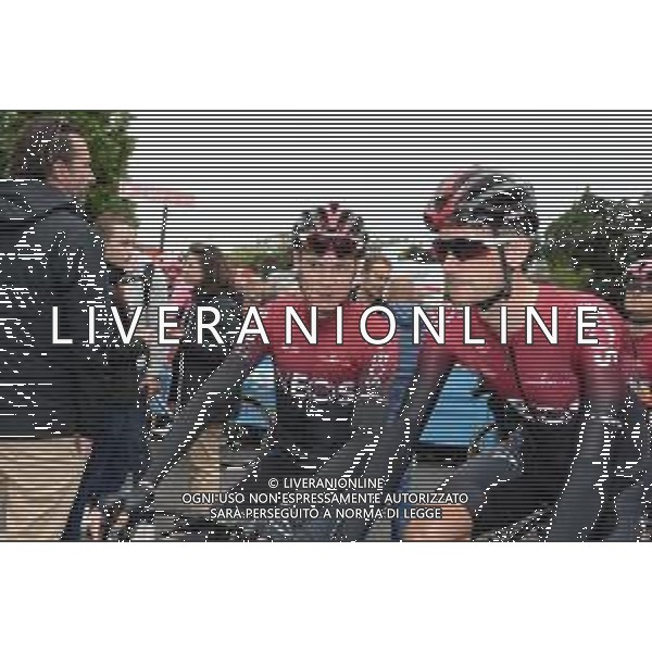 09-06-2019 Criterium Du Dauphine Libere; Tappa 01 Aurillac - Jussac; 2019, Team Ineos; Froome, Christopher; Poels, Wouter; Aurillac; FOTO STEFANO SIROTTI-AG ALDO LIVERANI SAS