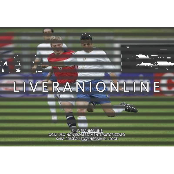 NORVEGIA-ITALIA CAMPIONATO DI QUALIFICAZIONE EUROPEI 2006 UNDER 21 NELLA FOTO PAGANO FOTO LUZZANI/AG ALDO LIVERANI 