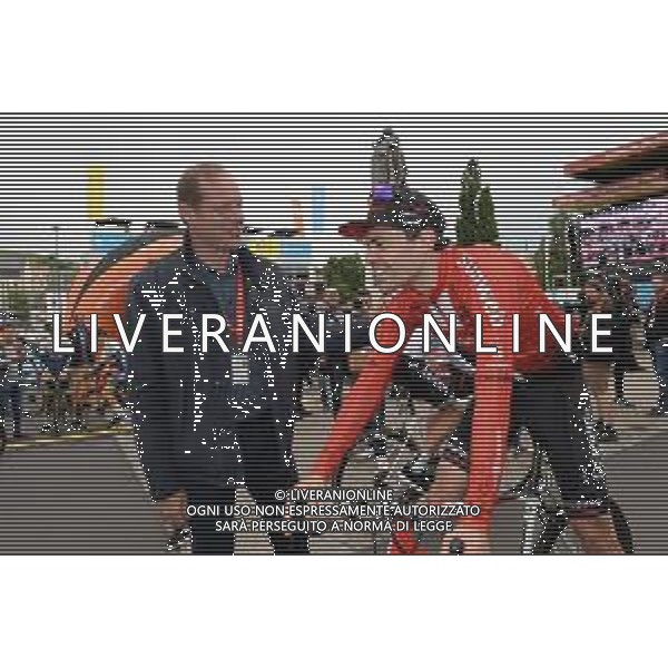 09-06-2019 Criterium Du Dauphine Libere; Tappa 01 Aurillac - Jussac; 2019, Sunweb; Dumoulin, Tom; Prudhomme, Christian; Aurillac; FOTO STEFANO SIROTTI-AG ALDO LIVERANI SAS