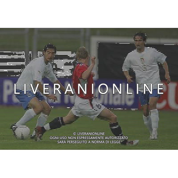 NORVEGIA-ITALIA CAMPIONATO DI QUALIFICAZIONE EUROPEI 2006 UNDER 21 NELLA FOTO POTENZA E MANTOVANI FOTO LUZZANI/AG ALDO LIVERANI 