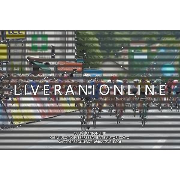 09-06-2019 Criterium Du Dauphine Libere; Tappa 01 Aurillac - Jussac; 2019, Dimension Data; 2019, Deceunick - Quickstep; Boasson Hagen, Edvald; Gilbert, Philippe; Jussac; FOTO STEFANO SIROTTI-AG ALDO LIVERANI SAS