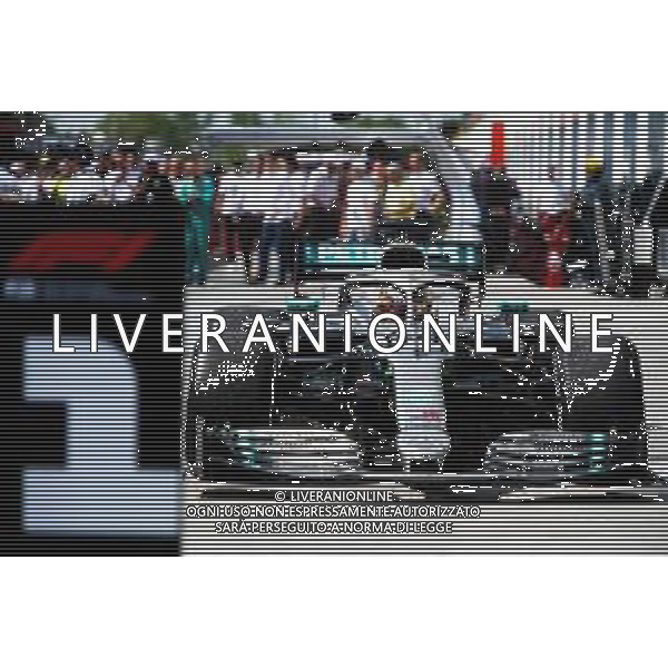 Race winner Lewis Hamilton (GBR) Mercedes AMG F1 W10 celebrates in parc ferme. 09.06.2019. Formula 1 World Championship, Rd 7, Canadian Grand Prix, Montreal, Canada, Race Day. / AGENZIA ALDO LIVERANI SAS - ITALY ONLY EDITORIAL USE ONLY