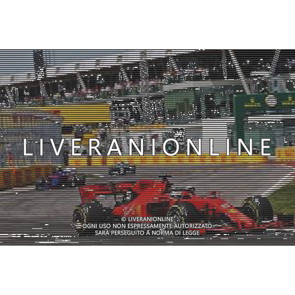 Sebastian Vettel (GER) Ferrari SF90. 09.06.2019. Formula 1 World Championship, Rd 7, Canadian Grand Prix, Montreal, Canada, Race Day. / AGENZIA ALDO LIVERANI SAS - ITALY ONLY EDITORIAL USE ONLY - GP F1 MONTREAL CANADA GARA 09.06.2019