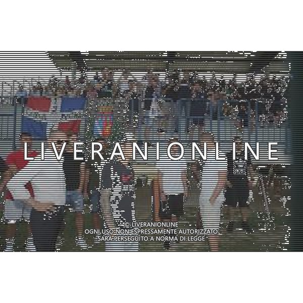 IMOLA 09 06 2019 IMOLESE CALCIO FESTA CENTENARIO E PER LA FINE STAGIONE NELLA FOTO GIOCATORI CON I TIFOSI ©SANNA / AGENZIA ALDO LIVERANI SAS