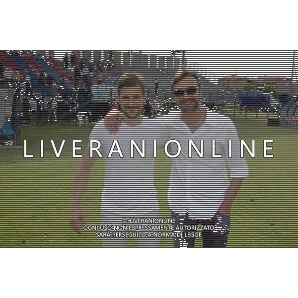 IMOLA 09 06 2019 IMOLESE CALCIO FESTA CENTENARIO E PER LA FINE STAGIONE NELLA FOTO ALL ALESSIO DIONISI E DIRETTORE GENERALE MARCO MONTANARI ©SANNA / AGENZIA ALDO LIVERANI SAS