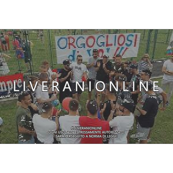 IMOLA 09 06 2019 IMOLESE CALCIO FESTA CENTENARIO E PER LA FINE STAGIONE NELLA FOTO SQUADRA DELL\'IMOLESE CALCIO FINE STAGIONE ©SANNA / AGENZIA ALDO LIVERANI SAS