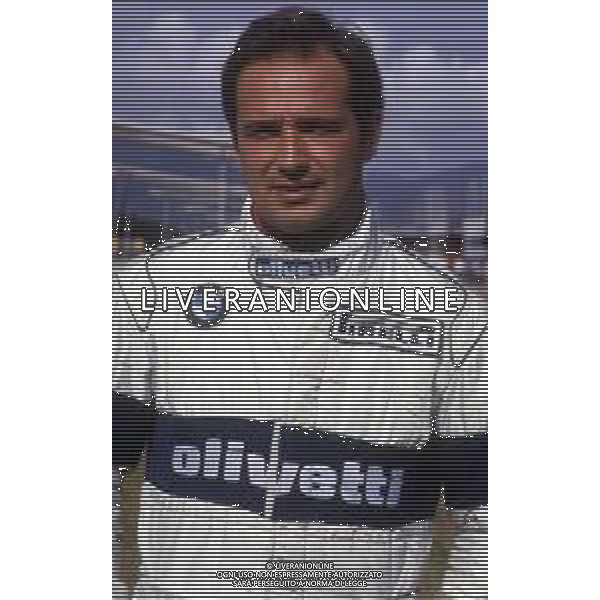 RETROSPETTIVA ELIO DE ANGELIS PILOTA F1 GP BRASILE 1986 NELLA FOTO ELIO DE ANGELIS AG ALDO LIVERANI SAS 