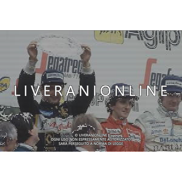 RETROSPETTIVA ELIO DE ANGELIS PILOTA F1-1985 NELLA FOTO ELIO DE ANGELIS AG ALDO LIVERANI SAS