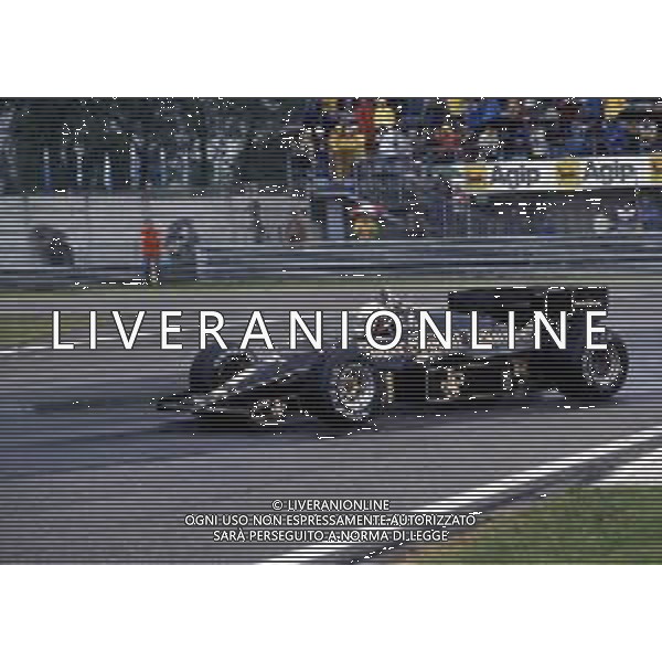 RETROSPETTIVA ELIO DE ANGELIS PILOTA F1 NELLA FOTO ELIO DE ANGELIS AG ALDO LIVERANI SAS