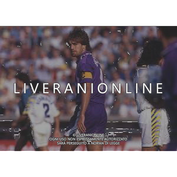 RETROSPETTIVA GABRIEL BATISTUTA CALCIATORE NELLA FOTO GABRIEL BATISTUTA CON LA MAGLIA DELLA FIORENTINA AG ALDO LIVERANI SAS