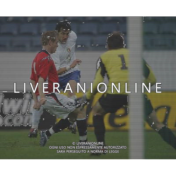 NORVEGIA-ITALIA CAMPIONATO DI QUALIFICAZIONE EUROPEI 2006 UNDER 21 NELLA FOTO BIANCHI FOTO LUZZANI/AG ALDO LIVERANI 