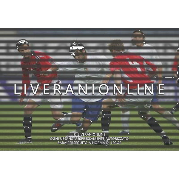 NORVEGIA-ITALIA CAMPIONATO DI QUALIFICAZIONE EUROPEI 2006 UNDER 21 NELLA FOTO BIANCHI FOTO LUZZANI/AG ALDO LIVERANI 