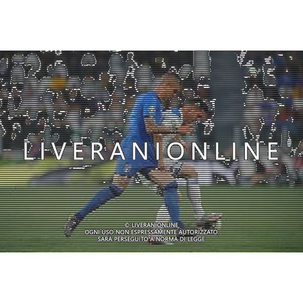 Torino 11.06.2019 Stadio Allianz Stadium Italia vs Bosnia ed Erzegovina Qualificazioni Euro 2020 ©Viganti/Agenzia Aldo Liverani Nella foto: gianluca mancini e amer gojak ©AGENZIA ALDO LIVERANI SAS