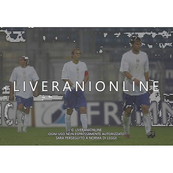 NORVEGIA-ITALIA CAMPIONATO DI QUALIFICAZIONE EUROPEI 2006 UNDER 21 NELLA FOTO LA DELUSIONE DELLA SCONFITTA FOTO LUZZANI/AG ALDO LIVERANI 