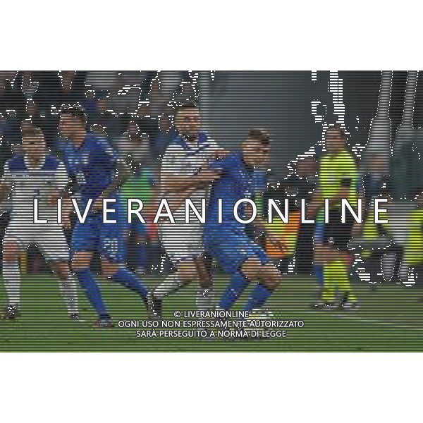 Torino 11.06.2019 Stadio Allianz Stadium Italia vs Bosnia ed Erzegovina Qualificazioni Euro 2020 ©Viganti/Agenzia Aldo Liverani Nella foto: nicolo\' barella e elvis saric ©AGENZIA ALDO LIVERANI SAS