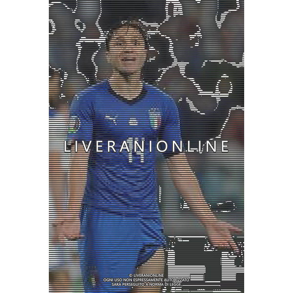 Torino 11.06.2019 Stadio Allianz Stadium Italia vs Bosnia ed Erzegovina Qualiificazioni Euro 2020 ©Viganti/Agenzia Aldo Liverani Nella foto: federico chiesa ©AGENZIA ALDO LIVERANI SAS