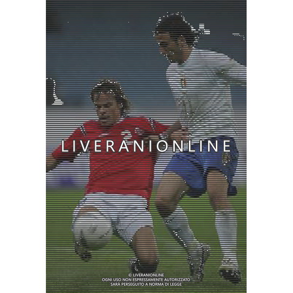 NORVEGIA-ITALIA CAMPIONATO DI QUALIFICAZIONE EUROPEI 2006 UNDER 21 NELLA FOTO PAZZINI FOTO LUZZANI/AG ALDO LIVERANI 