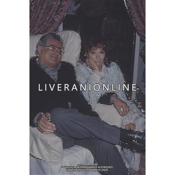 RETROSPETTIVA LEA MASSARI ATTRICE NELLA FOTO LEA MASSARI CON IL REGISTA SANDRO BOLCHI AG ALDO LIVERANI SAS