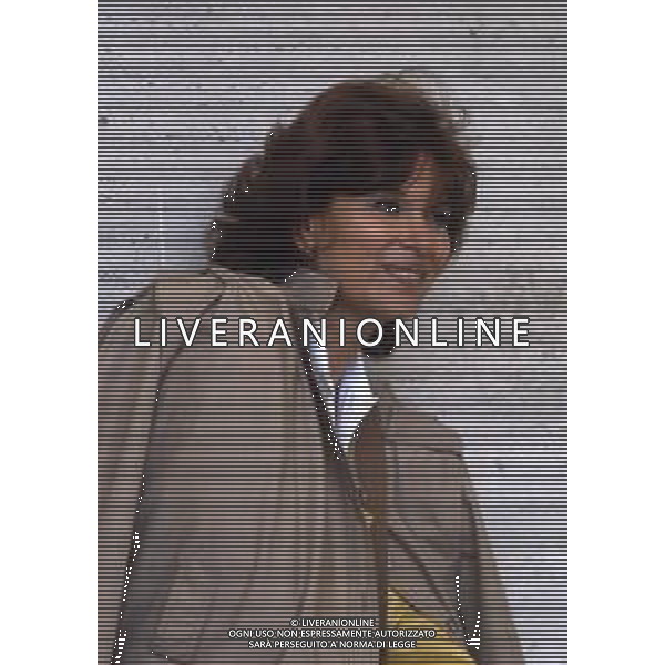 RETROSPETTIVA LEA MASSARI ATTRICE NELLA FOTO LEA MASSARI A VENEZIA NEL 1984 AG ALDO LIVERANI SAS