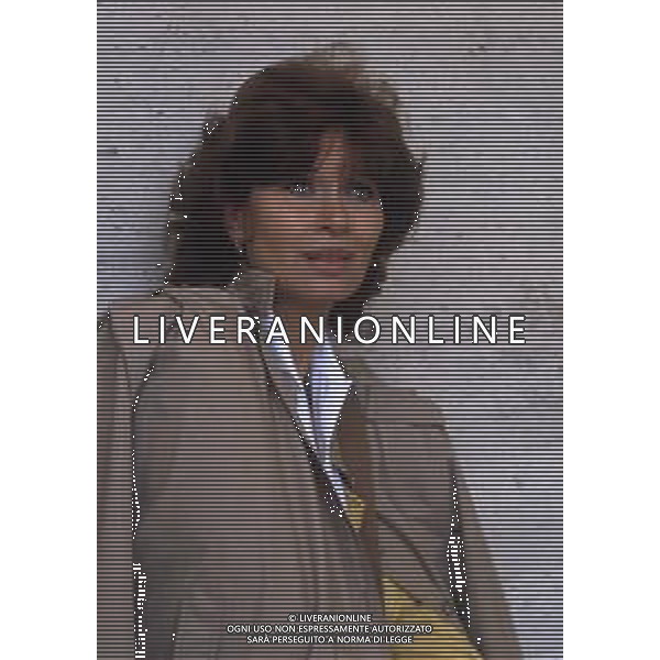 RETROSPETTIVA LEA MASSARI ATTRICE NELLA FOTO LEA MASSARI A VENEZIA NEL 1984 AG ALDO LIVERANI SAS