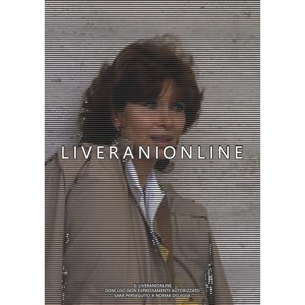 RETROSPETTIVA LEA MASSARI ATTRICE NELLA FOTO LEA MASSARI A VENEZIA NEL 1984 AG ALDO LIVERANI SAS