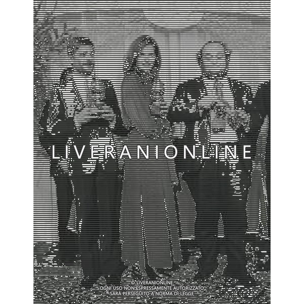 RETROSPETTIVA LEA MASSARI ATTRICE NELLA FOTO LEA MASSARI CON GIANCARLO GIANNINI E MARCO FERRERI AG ALDO LIVERANI SAS