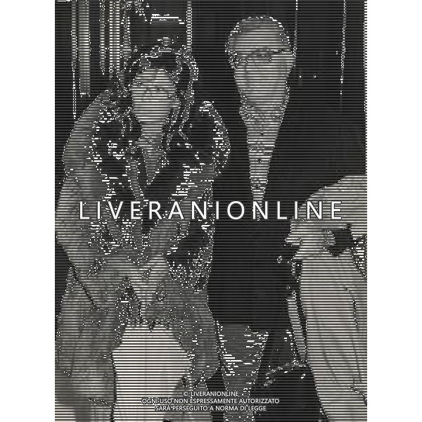 RETROSPETTIVA LEA MASSARI ATTRICE NELLA FOTO LEA MASSARI CON IL REGISTA SANDRO BOLCHI AG ALDO LIVERANI SAS