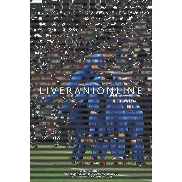 Torino 11.06.2019 Stadio Allianz Stadium Italia vs Bosnia ed Erzegovina Qualiificazioni Euro 2020 ©Viganti/Agenzia Aldo Liverani Nella foto: esultanza italia