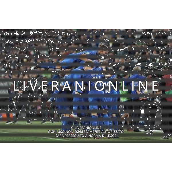 Torino 11.06.2019 Stadio Allianz Stadium Italia vs Bosnia ed Erzegovina Qualiificazioni Euro 2020 ©Viganti/Agenzia Aldo Liverani Nella foto: esultanza italia