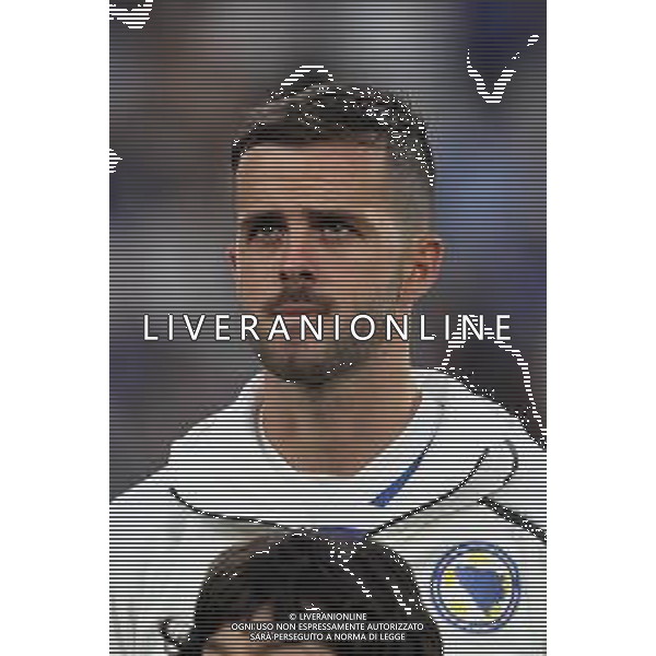 Torino 11.06.2019 Stadio Allianz Stadium Italia vs Bosnia ed Erzegovina Qualiificazioni Euro 2020 ©Viganti/Agenzia Aldo Liverani Nella foto: miralem pjanic
