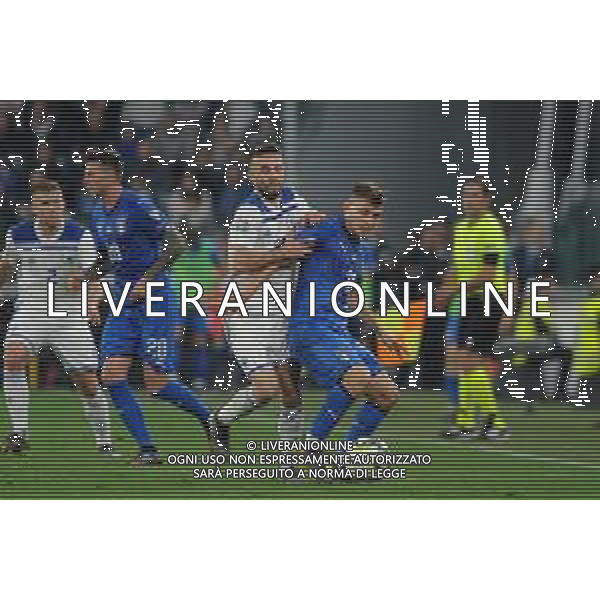 Torino 11.06.2019 Stadio Allianz Stadium Italia vs Bosnia ed Erzegovina Qualiificazioni Euro 2020 ©Viganti/Agenzia Aldo Liverani Nella foto: nicolò barella e elvis saric