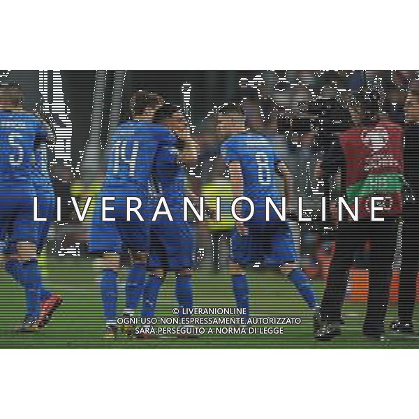 Torino 11.06.2019 Stadio Allianz Stadium Italia vs Bosnia ed Erzegovina Qualiificazioni Euro 2020 ©Viganti/Agenzia Aldo Liverani Nella foto: esultanza lorenzo insigne